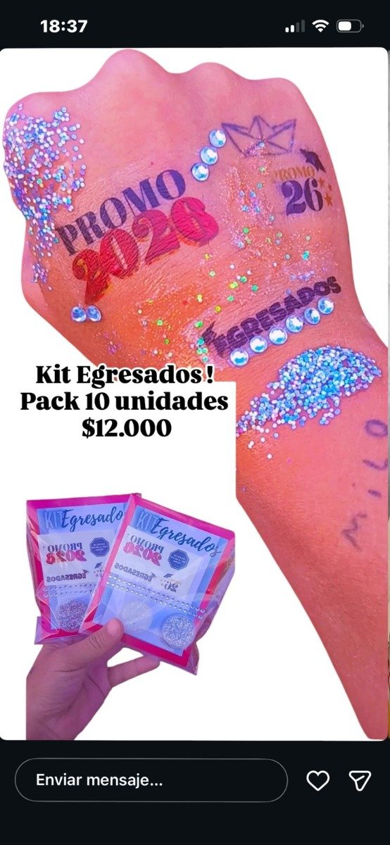 Producto - Pack egresados promo x 10