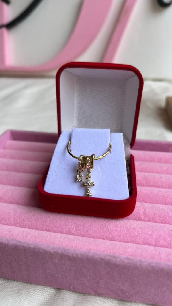 Producto - Collar Luz celestial gold c/caja