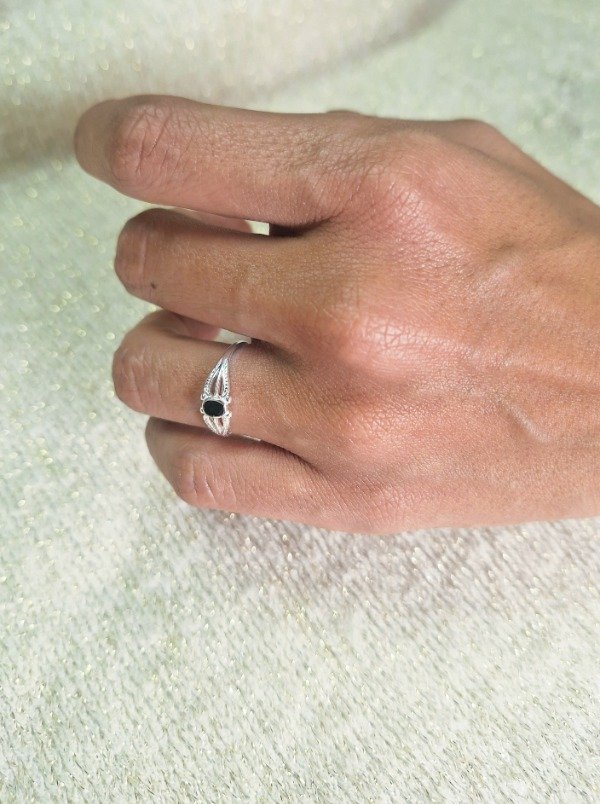 Producto - Anillo Piedra Negra
