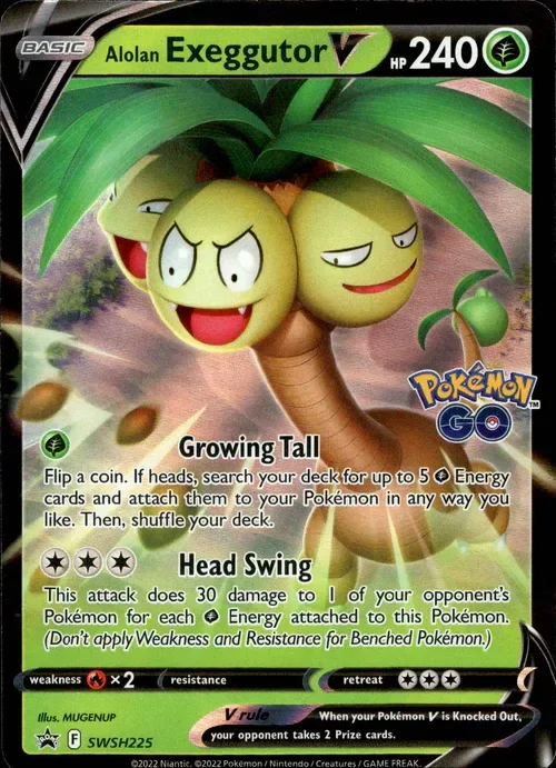Producto - Alolan Exeggutor - SWSH225 - Sword and Shield Promo