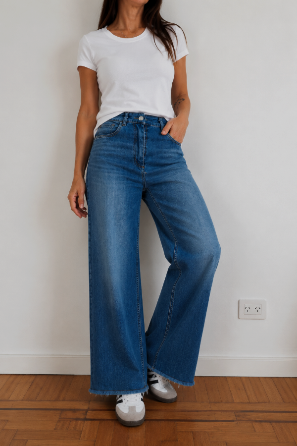 Producto - Jean Wide Leg Calisterno