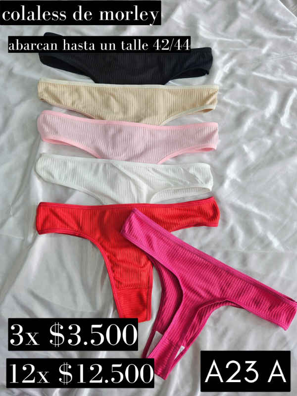 Producto - COLALES DE MORLEY LISA SEDEN HASTA UN TALLE 42 APROX (A23 A)