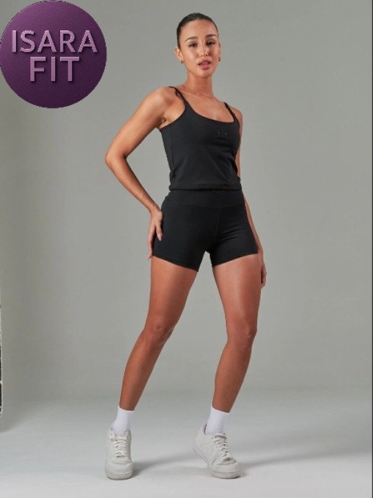 Producto - Musculosa Cropped Negro - 3