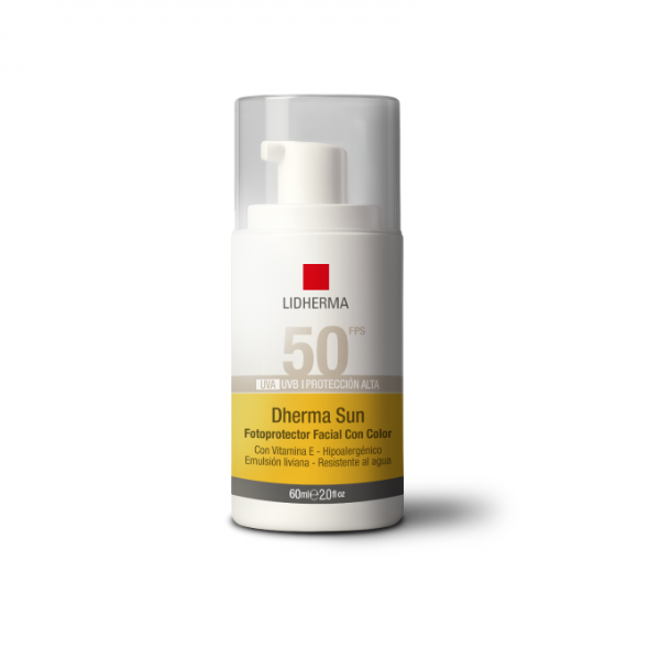 Producto - Lidherma Dherma Sun Protector Solar FPS 50 COLOR