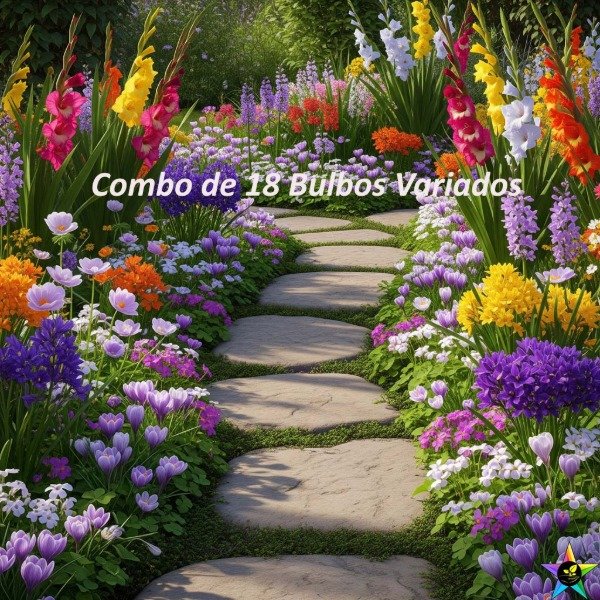 Producto - Super Combo de Bulbos de Flores Nro. 2 (18 Bulbos Variados)