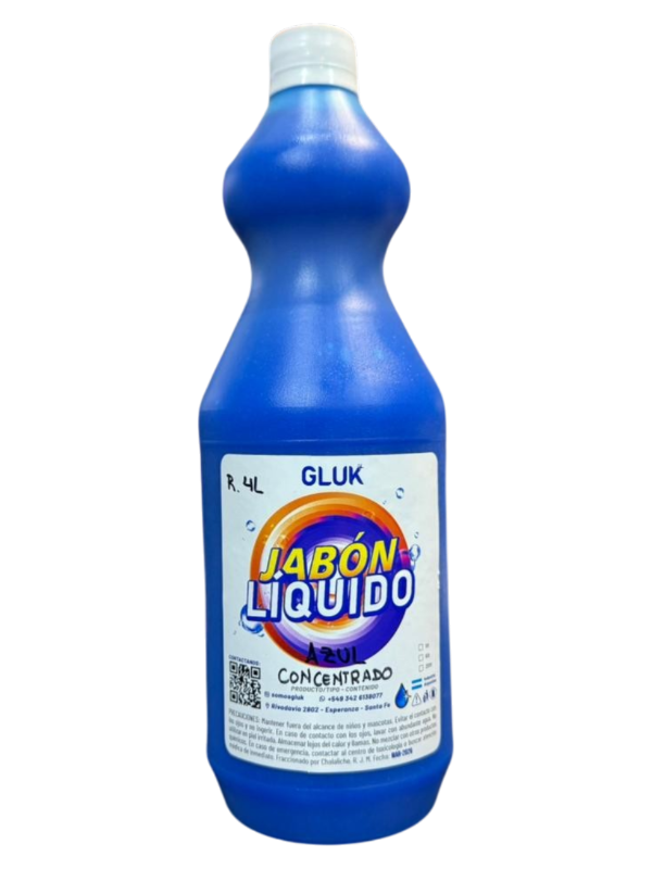 Producto - Jabon liquido SK AZUL 1lt - rinde 4lts