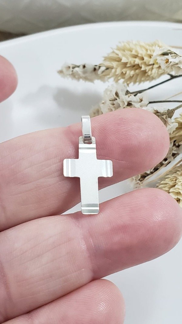 Producto - Dije de plata Cruz (DI152)