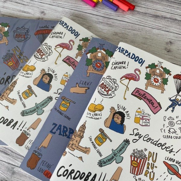 Producto - CUADERNILLO SOY CORDOBÉS (4 UNIDADES)