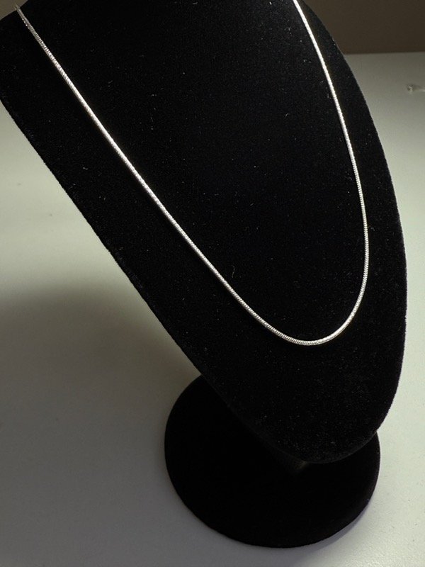 Producto - Cadena plata lisa brillosa - 1