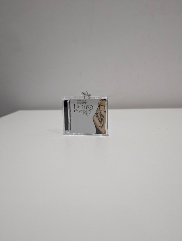 Producto - El tiempo es oro - Llavero CD
