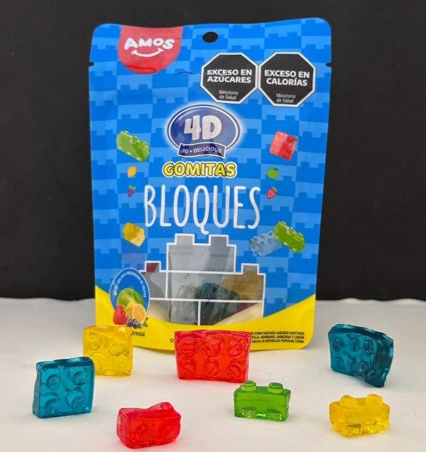 Producto - Gomitas Bloques 4D