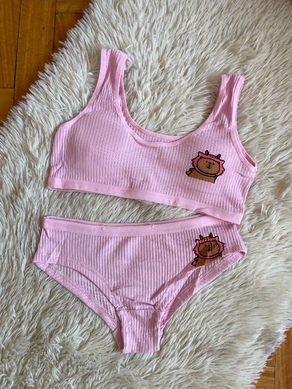 Producto - Conjunto de nena rosa claro