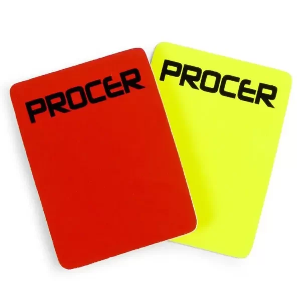 Producto - Tarjeta De Arbitro Procer X2