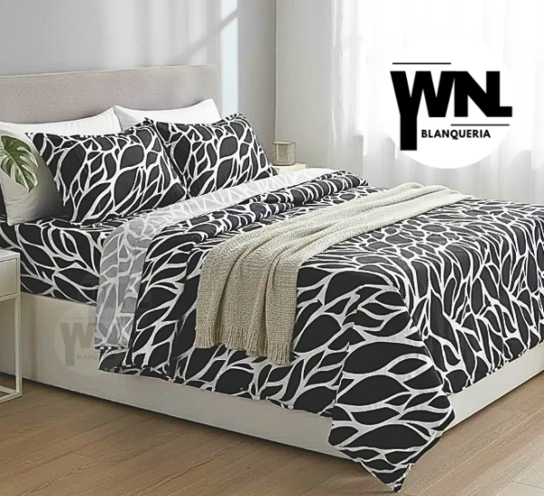 Producto - SABANAS ROMANCE LINEA SILVER ESTAMPADAS 2Y1/2 PL.