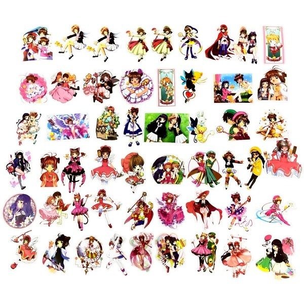 Producto - Stickers Sakura Card Captors Pack x 52 unidades