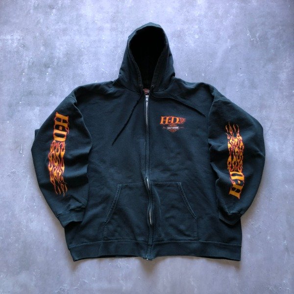 Producto - ZIP HOODIE HARLEY DAVIDSON FLAMES (XL)