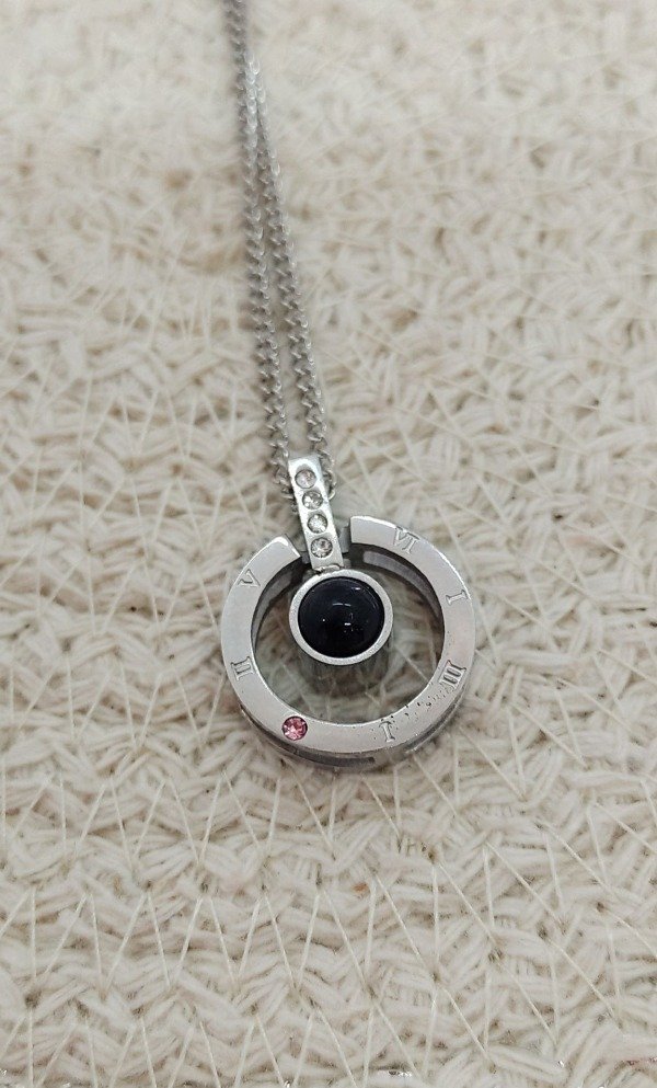 Producto - Dije de 100 te amo con strass