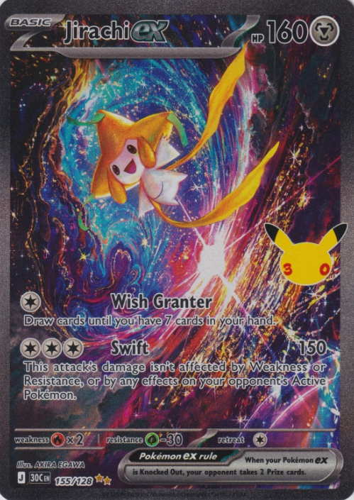 Producto - Jirachi ex 155/128 30th Celebration