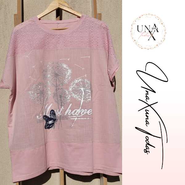 Producto - Remerón Dandelion Rosa