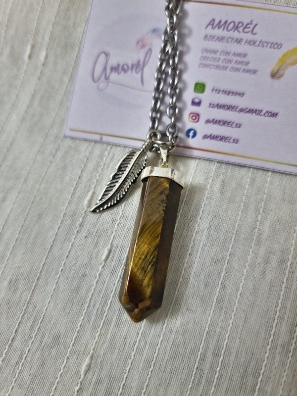 Producto - Collar Péndulo Ojo de Tigre