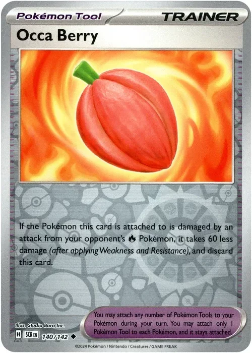 Producto - Occa Berry - 140/142 - Stellar Crown - Reverse Holo