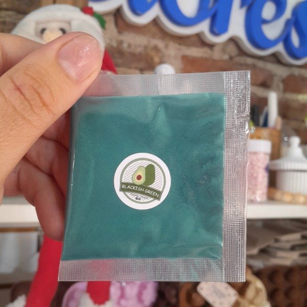 Producto - Pigmento Mica Powder Polvo Metalizado-Verde palta - 1