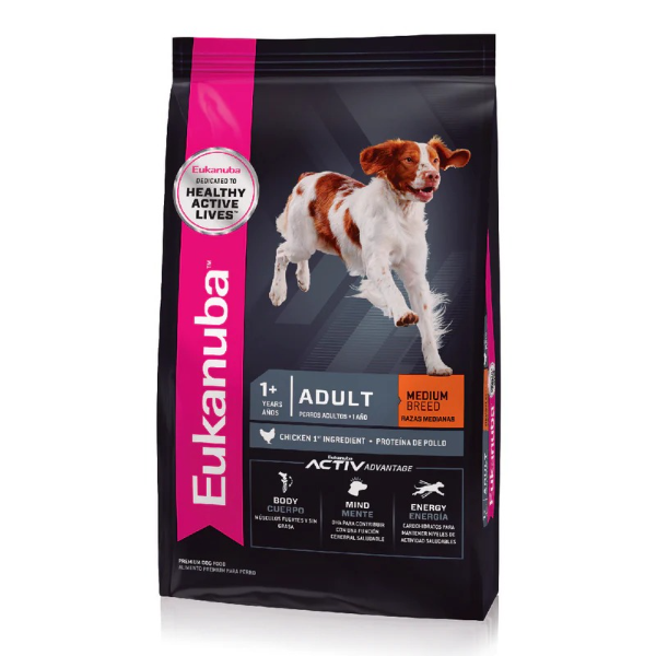 Producto - EUKANUBA AdultoO Mediano x 15 Kg