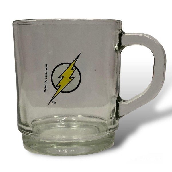 Producto - Taza Vidrio Oficial DC Comics The Flash