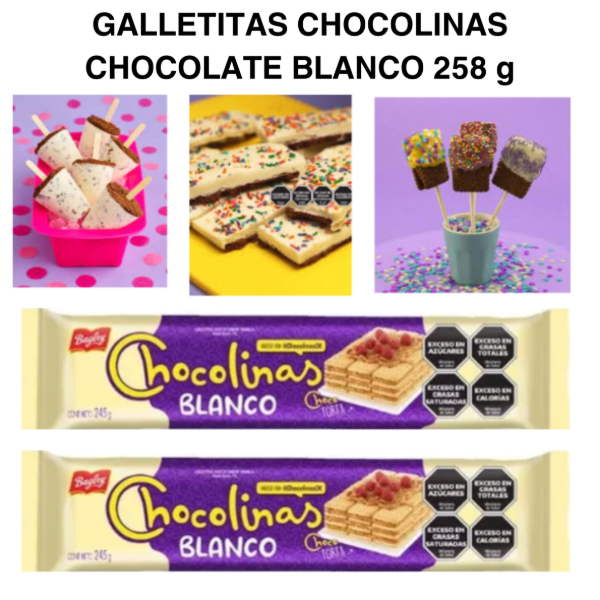 Producto - GALLETITAS CHOCOLINA CHOCOLATE BLANCO 258g