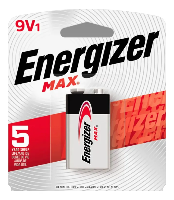Producto - Batería 9v Energizer Alcalina