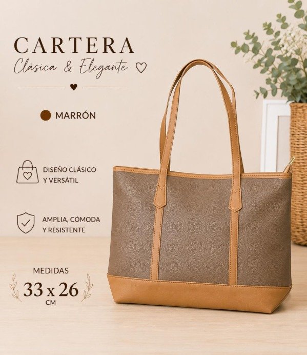 Producto - cartera dama lisa - 4