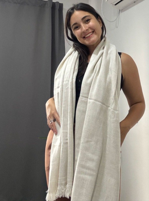 Producto - Bufanda 70x180 Blanca