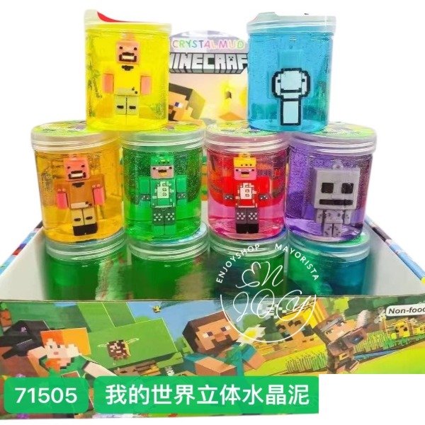 Producto - Pote Slime Masa Elastica MINECRAFT Souvenir Regalo