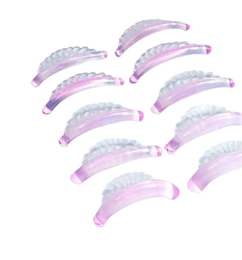 Producto - Bigudíes anatómicos cajita x5 pares rosas Curva C JUN-LM10 - LIF-BIG-0003 - 0