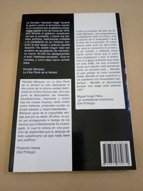 Producto - La otra parte de la verdad - Nicolás Márquez - Ed de autor 2004 - 1