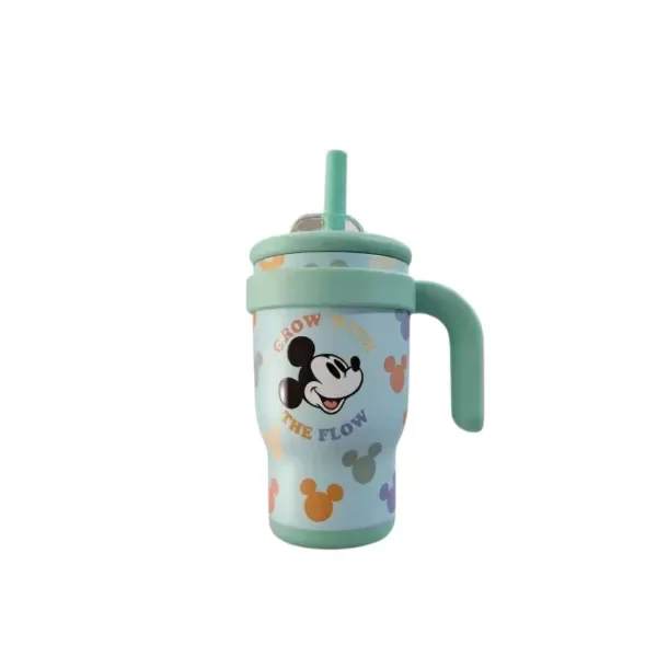 Producto - VASO TERMICO CON SORBETE DE SILICONA Y MANIJA MICKEY