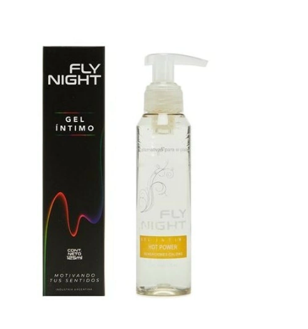 Producto - GEL LUBRICANTE ÍNTIMO CALOR HOT POWER 125ML FlyNight