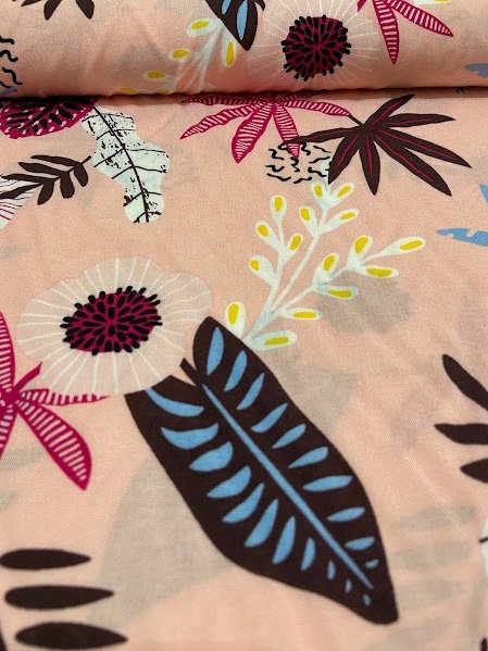 Producto - Fibrana fondo rosado x metro