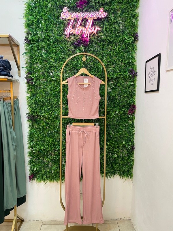 Producto - CONJUNTO IMPORTADO "MEI" pantalón y musculosa  0329