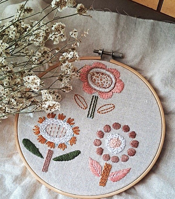 Producto - GUÍA Y PATRON CREATIVO "FLOWERS"