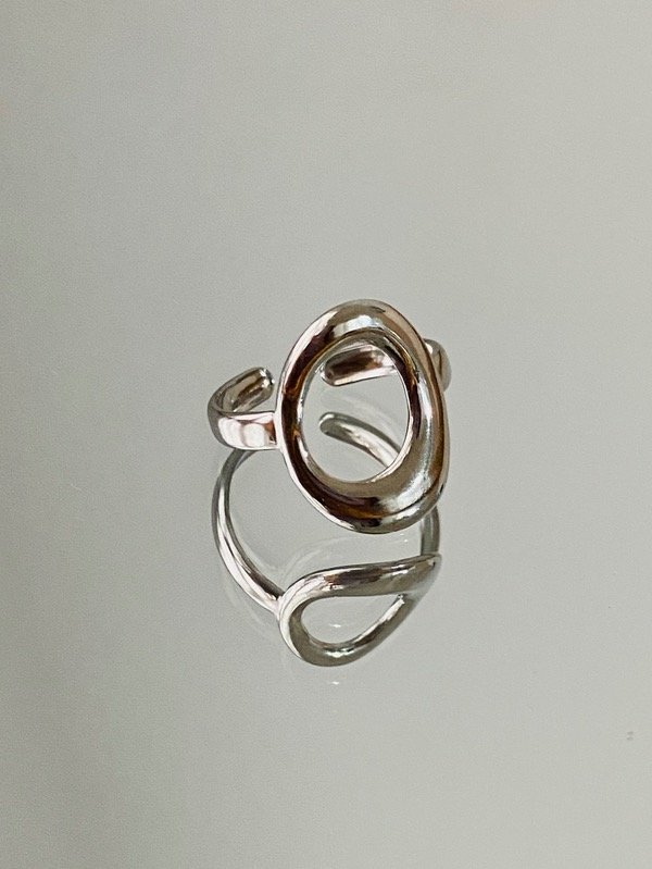 Producto - Anillo Oval drop Silver Waterproof