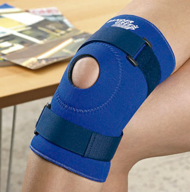 Producto - Rodillera sostén de rotula con velcro Bander Green