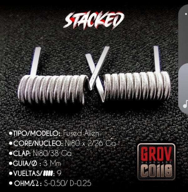 Producto - GROV COIL STACKED