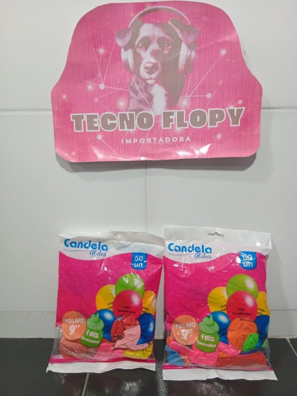 Producto - Globos perlado feliz cumpleaños 9 pulgadas x50