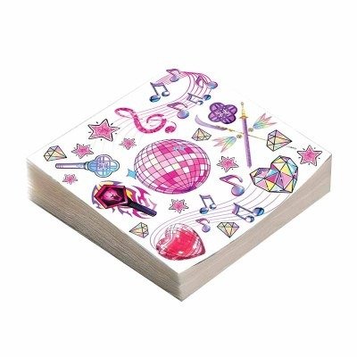 Producto - Servilletas las guerreras kpop x 20 un lali María becerra emilia mernes cantante