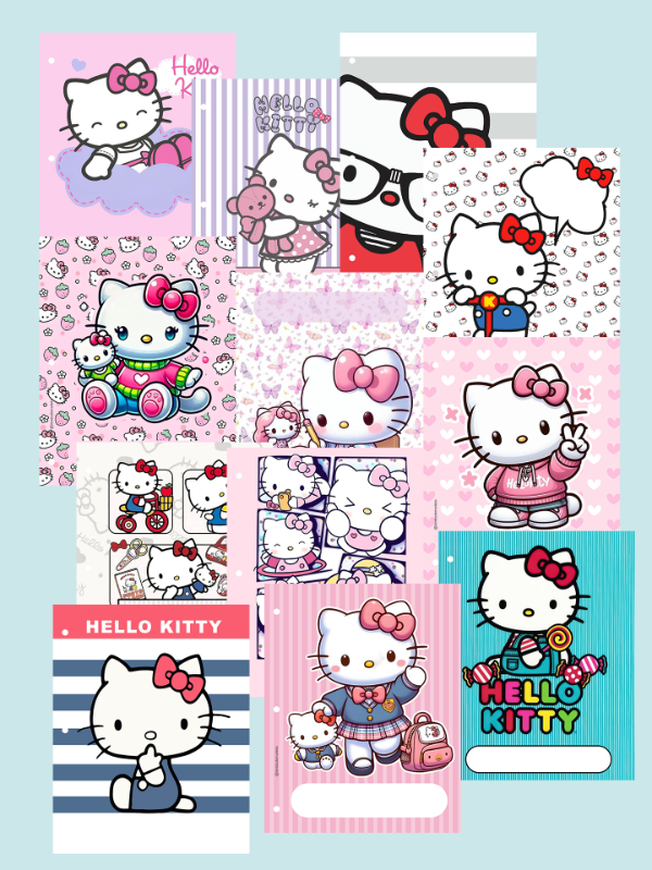 Producto - Separadores de Materia N3 Hello Kitty