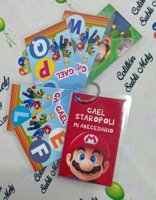 Producto - ABECEDARIO Y VOCALES PERSONALIZADAS PLASTIFICADAS CON ARO