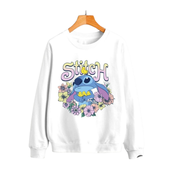 Producto - Buzo Stitch Flowers