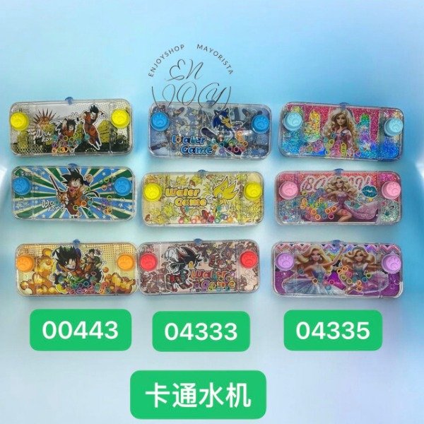 Producto - Juego De Habilidad Con Agua Embocar SURTIDOS DRAGONBALL SONIC BARBIE