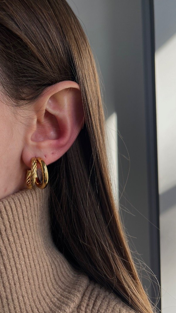 Producto - Aros Heras dorado